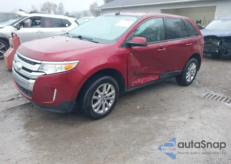 2013 Ford Edge Sel из США, поврежденный, VIN 2FMDK4JC0DBE37380